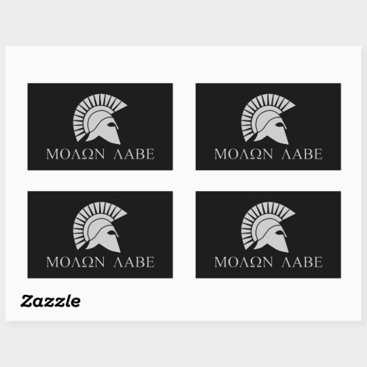 Molon Labe Sticker - Blad van 4 (Vel)