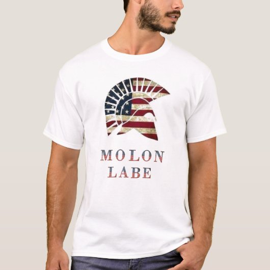 MOLON LABE T-SHIRT (Voorkant)