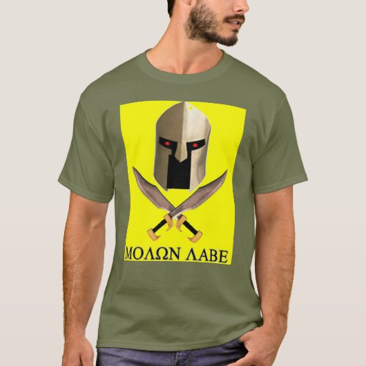 MOLON LABE T-SHIRT (Voorkant)