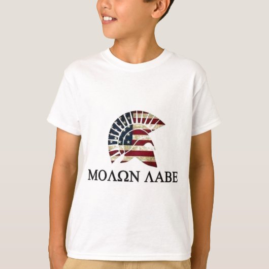 MOLON LABE T-SHIRT (Voorkant)