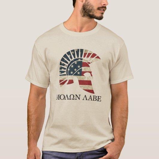 Molon Labe T-shirt (Voorkant)