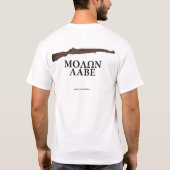 Molon Labe T-Shirt (Achterkant)