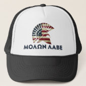 Molon Labe. Trucker Pet (Voorkant)