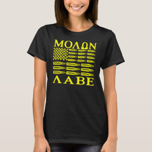 Molon Labe Vlag ©WhiteTigerLLC.com T-shirt