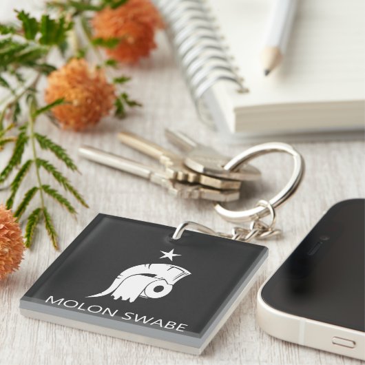 MOLON SWABE toiletpapier Sleutelhanger (Voorkant Rechts)