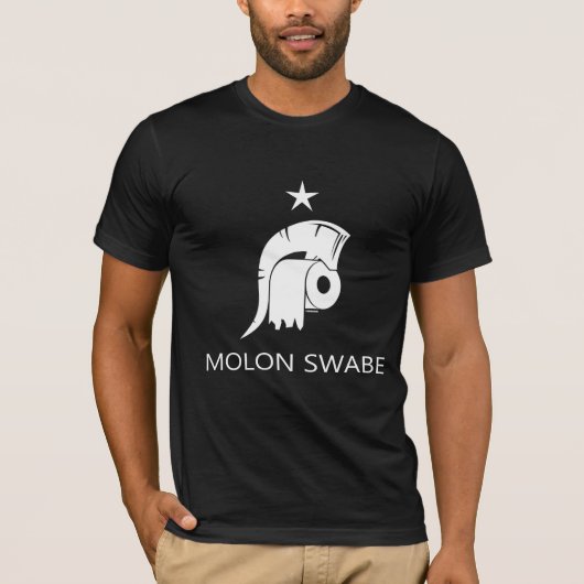 MOLON SWABE toiletpapier T-shirt (Voorkant)