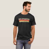 Moloperator Functietitel Beroep Verjaardag T-shirt (Voorkant volledig)