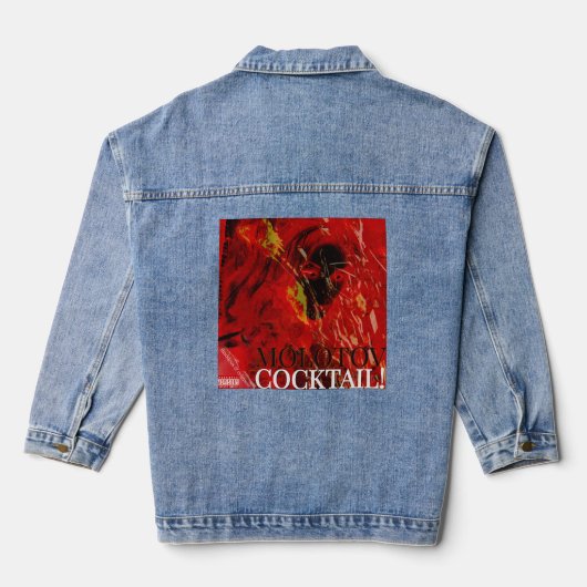 MOLOTOV COCKTAIL! DENIM JACKET (Achterkant)