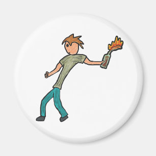 Molotov Cocktail Magneet