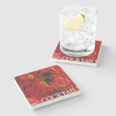 MOLOTOV COCKTAIL! STENEN ONDERZETTER (Zijkant)
