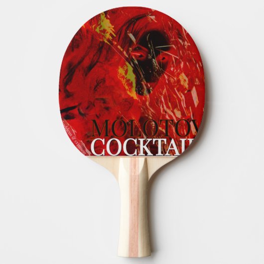 MOLOTOV COCKTAIL! TAFELTENNISBATJE (Voorkant)