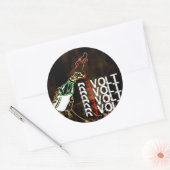 Molotov-Sticker Ronde Sticker (Envelop)