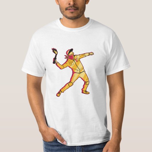 Molotov Thrower T-shirt (Voorkant)