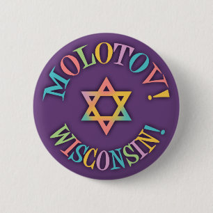 Molotov, Wisconsin. Ronde Button 5,7 Cm