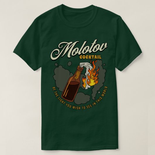 molotovcocktail t-shirt (Design voorkant)