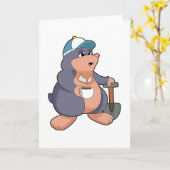 Molschop Kaart (Gele Bloem)