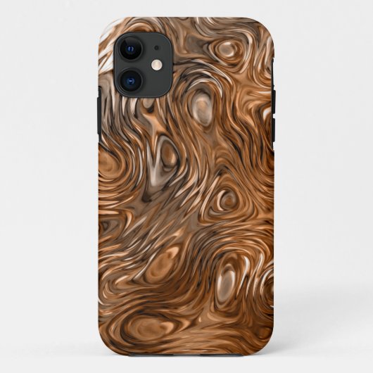 Molten Copper print iPhone 5 nauwelijks hoesje (Achterkant)