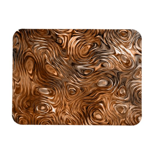 Molten "Copper" print premium magneet (Horizontaal)