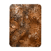 Molten "Copper" print premium magneet (Verticaal)