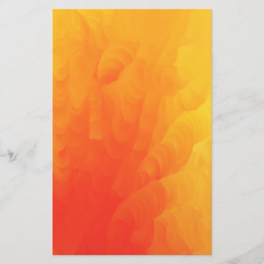 Molten Flams Full Color Design Stationery Briefpapier (Voorkant)