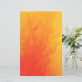 Molten Flams Full Color Design Stationery Briefpapier (Staand voorkant)