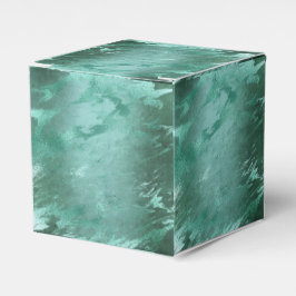 Molten Jade | Emerald Green Luxury Marble Bedankdoosjes