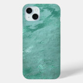 Molten Jade | Emerald Green Luxury Marble Case-Mate iPhone Case (Achterkant)