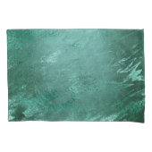 Molten Jade | Emerald Green Luxury Marble Kussensloop (Voorkant)