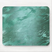 Molten Jade | Emerald Green Luxury Marble Muismat (Voorkant)