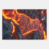 Molten Lava Inpakpapier Vel (Voorkant 3)