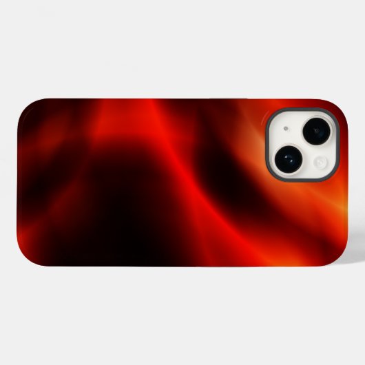 Molten Lava-keten Case-Mate iPhone Case (Achterkant (horizontaal))