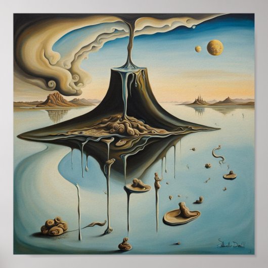 Molten Lava Poster (Voorkant)