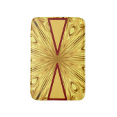 Molten Ore Aesthetic: Gilded Zenith Symmetrical Cr Badmat (Voorkant Verticaal)