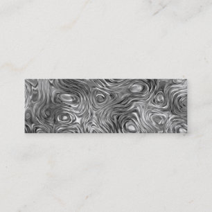 Molten print visitekaartje vaag wit