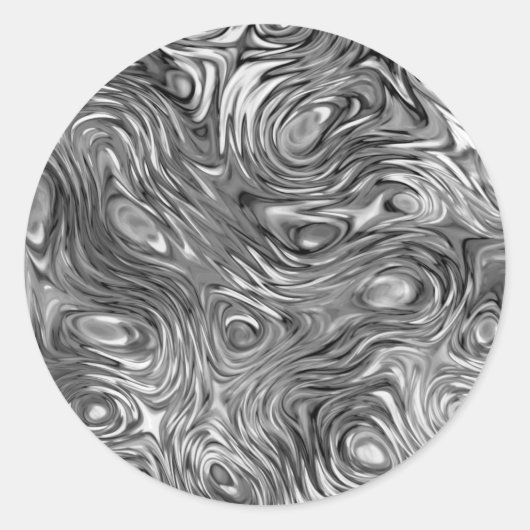 Molten printsticker rond ronde sticker (Voorkant)