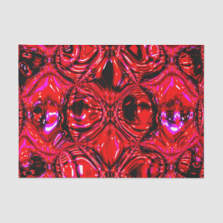 'Molten Red' Abstract Tissue Paper Tissuepapier
