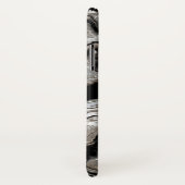 Molten Silver Black Marble Pattern Case-Mate iPhone Case (Achterkant / rechts)