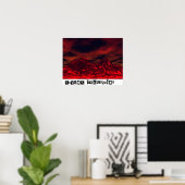 Molten Skies Poster (Thuiskantoor)