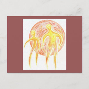 Molten Time / Aliens / Planet Art SF / Briefkaart