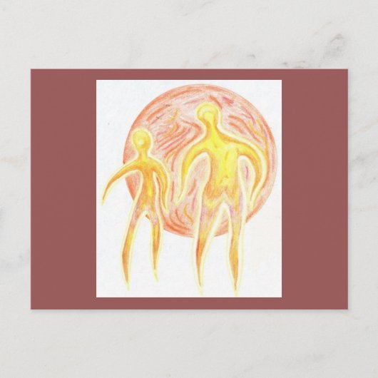 Molten Time / Aliens / Planet Art SF / Briefkaart (Voorkant)