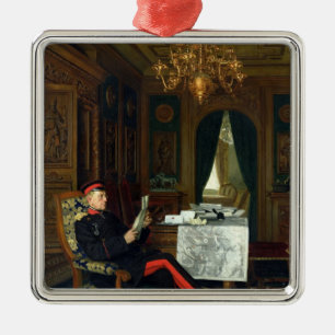 Moltke in Versailles, 1872 Metalen Ornament