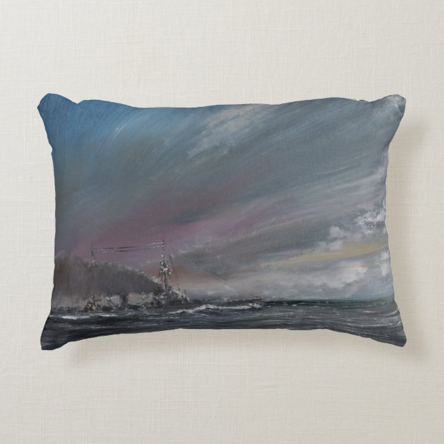 Moltke Jutland 1916. 2014 Accent Kussen (Voorkant)