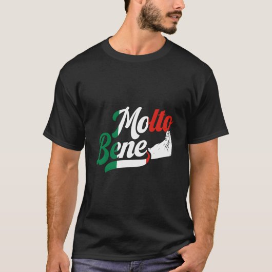 Molto Bene Italiaans T-shirt (Voorkant)