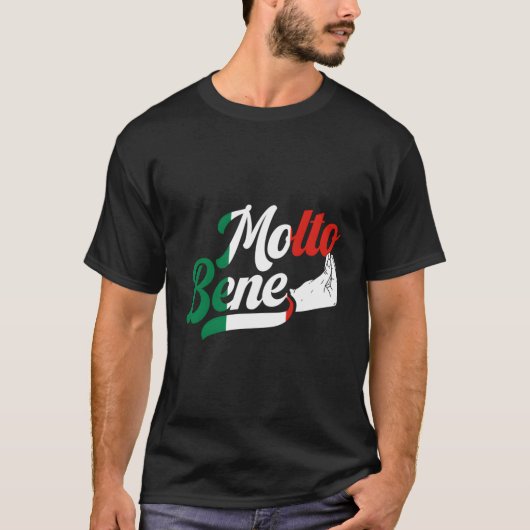 Molto Bene Italiaans T-shirt (Voorkant)