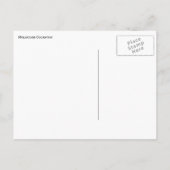 Moluccan Cockatau Briefkaart (Achterkant)