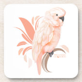 Moluccan Cockatau Drankjes Onderzetter (Voorkant)