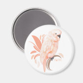 Moluccan Cockatau Magneet (Voorkant / Achterkant)