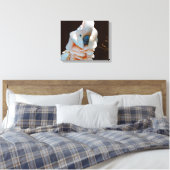 Molukse Kaketoe Canvas Afdruk (Insitu (Slaapkamer))