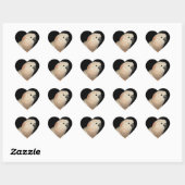 Molukse Kaketoe Liefde Valentijn Design Hart Sticker (Vel)