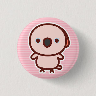 Molukse Kaketoe Ronde Button 3,2 Cm
